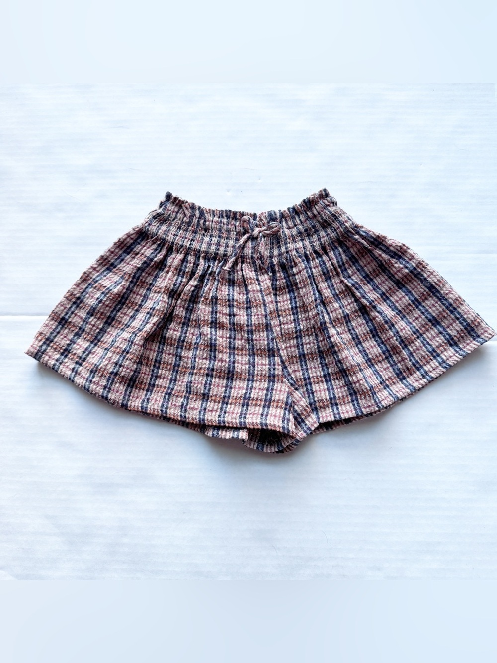 Zara Girl Plaid Shorts / Skirt in Browns Size 4Y
NWT